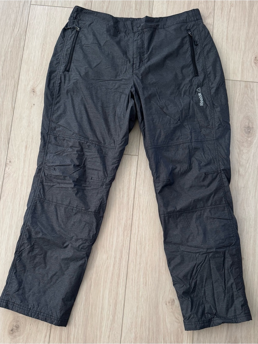 Reebok Men’s Gray XL Ski / Snowboard Pants Outerwear Insulated EUC
